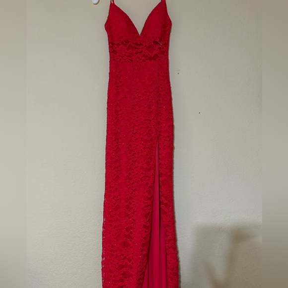 Red Prom Dress - Picture 2 of 6